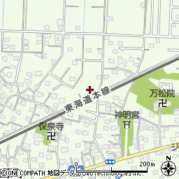 静岡県浜松市中央区篠原町1198周辺の地図