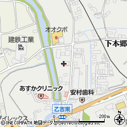 秋吉自動車周辺の地図