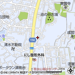 三重県津市垂水2670-142周辺の地図
