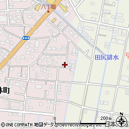 静岡県浜松市中央区東若林町1411周辺の地図