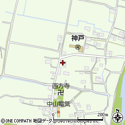 三重県伊賀市上神戸761-1周辺の地図