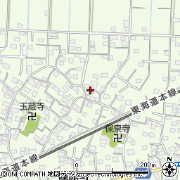 静岡県浜松市中央区篠原町3758周辺の地図