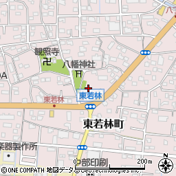 静岡県浜松市中央区東若林町1157周辺の地図