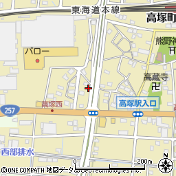 静岡県浜松市中央区高塚町4800周辺の地図