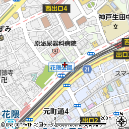 松尾美術研究室周辺の地図