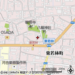 静岡県浜松市中央区東若林町1173周辺の地図