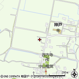 三重県伊賀市上神戸702周辺の地図