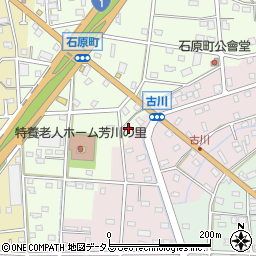 静岡県浜松市中央区石原町732周辺の地図