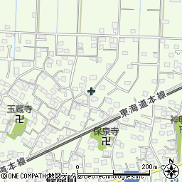 静岡県浜松市中央区篠原町3761周辺の地図