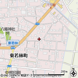 静岡県浜松市中央区東若林町1317周辺の地図