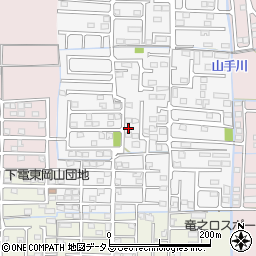 岡山県岡山市中区四御神112周辺の地図