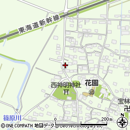 静岡県浜松市中央区篠原町9309周辺の地図