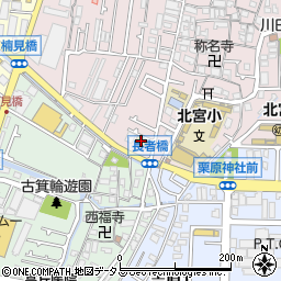 セブンイレブン東大阪川田１丁目店周辺の地図