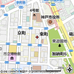 株式会社日建設計神戸支所周辺の地図