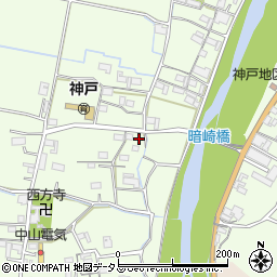 三重県伊賀市上神戸740周辺の地図