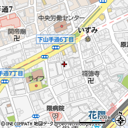 プライムレジデンス神戸・県庁前周辺の地図