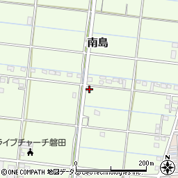 静岡県磐田市南島289周辺の地図