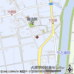 静岡県磐田市大原2298周辺の地図