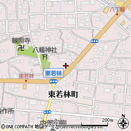 静岡県浜松市中央区東若林町1149周辺の地図