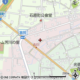 静岡県浜松市中央区古川町120周辺の地図