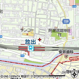 レストラン赤坂周辺の地図
