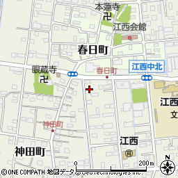 静岡県浜松市中央区神田町221周辺の地図