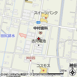 静岡県浜松市中央区神田町545周辺の地図