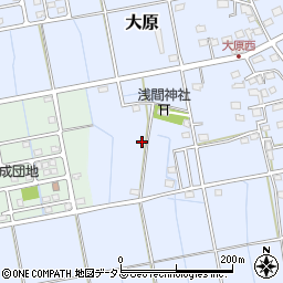 静岡県磐田市大原2562周辺の地図