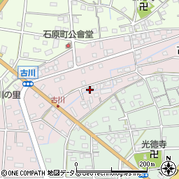 静岡県浜松市中央区古川町105周辺の地図