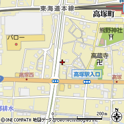 静岡県浜松市中央区高塚町4745周辺の地図