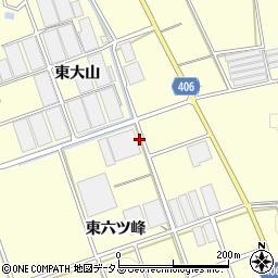 愛知県豊橋市東七根町東六ツ峰234周辺の地図