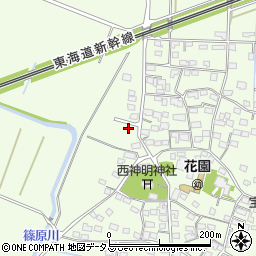 静岡県浜松市中央区篠原町9308周辺の地図