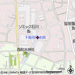 静岡県浜松市中央区金折町767周辺の地図