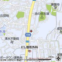 三重県津市垂水2670-54周辺の地図