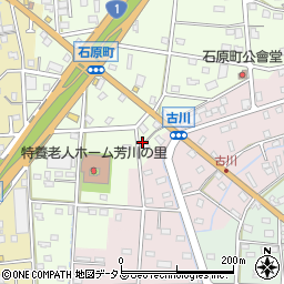 静岡県浜松市中央区石原町729周辺の地図
