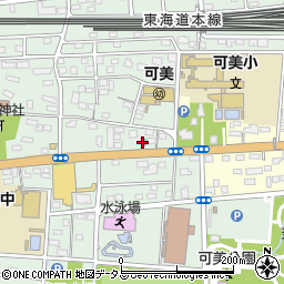 増楽郵便局周辺の地図