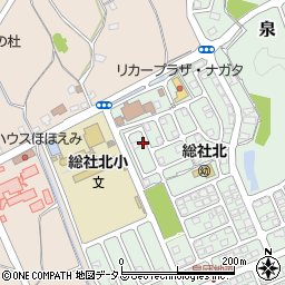 岡山県総社市泉1-4周辺の地図