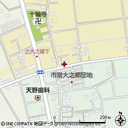 静岡県磐田市上大之郷276周辺の地図