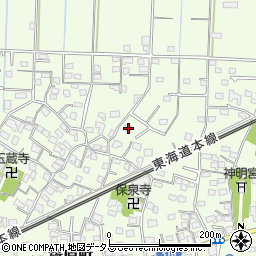 静岡県浜松市中央区篠原町3767周辺の地図