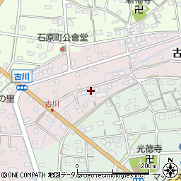 静岡県浜松市中央区古川町104周辺の地図