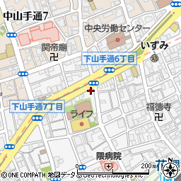 長城ビル周辺の地図