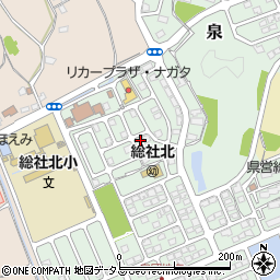 岡山県総社市泉1-182周辺の地図