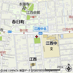 静岡県浜松市中央区神田町156周辺の地図