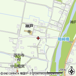 三重県伊賀市上神戸751周辺の地図
