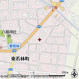 静岡県浜松市中央区東若林町1316周辺の地図