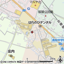 岡山県岡山市北区高松原古才8周辺の地図