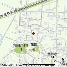 静岡県浜松市中央区篠原町9284周辺の地図