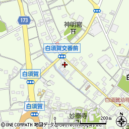 ＪＡとぴあ浜松白須賀周辺の地図