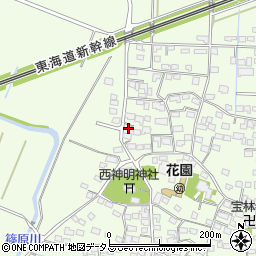静岡県浜松市中央区篠原町9307周辺の地図