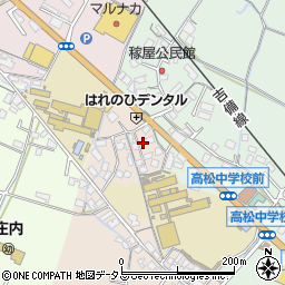 岡山県岡山市北区高松原古才24周辺の地図